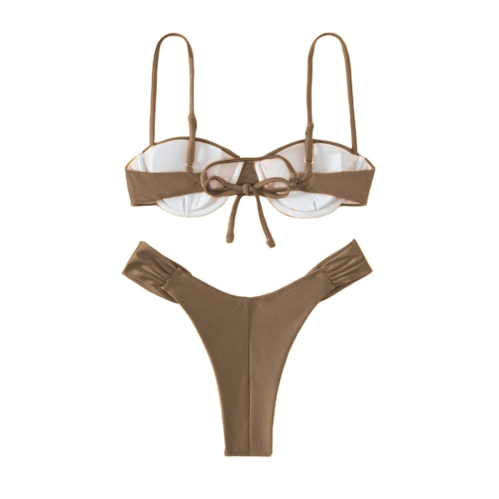Women's Swim Bra & Shorts Set