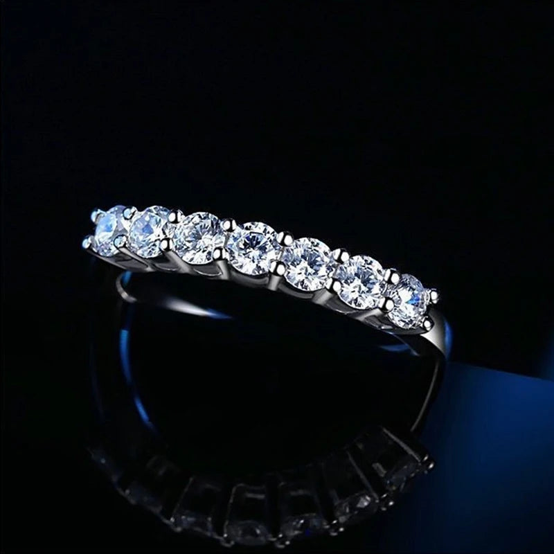 Moissanite Solitaire Ring