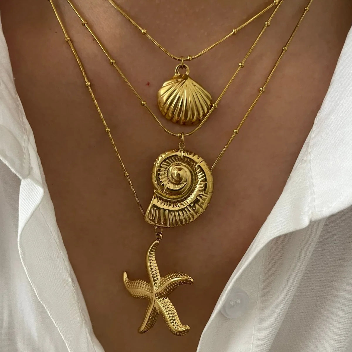 Marine Charm Necklace