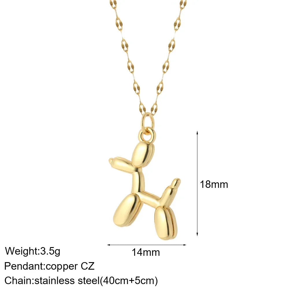 Multi-Charm Pendant Necklace