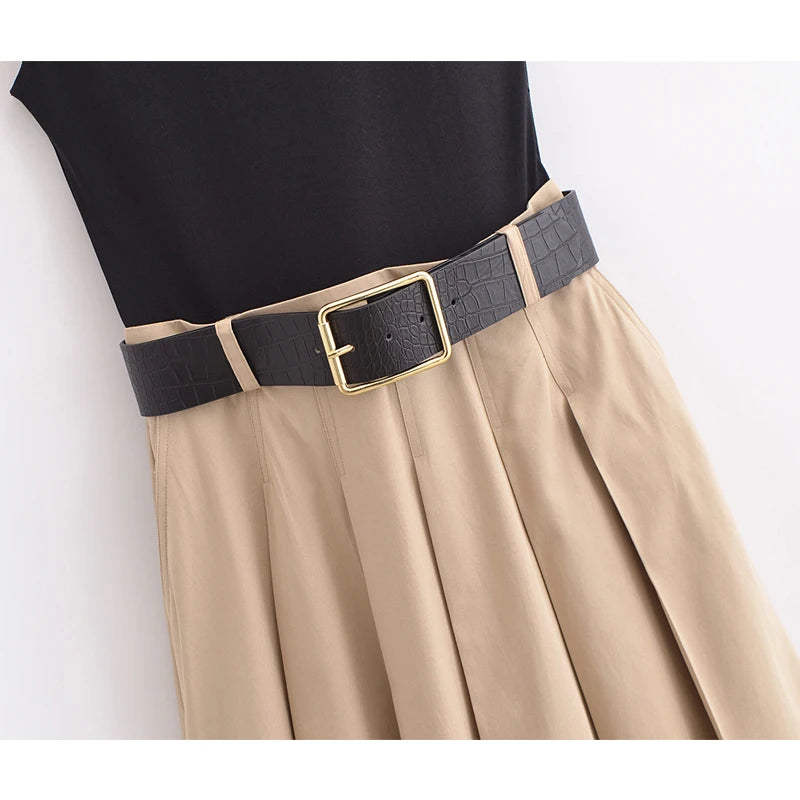 Casual Elegant Midi Dress