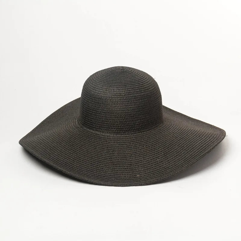 Summer Solid Color  Sun Hat Ladies Beach