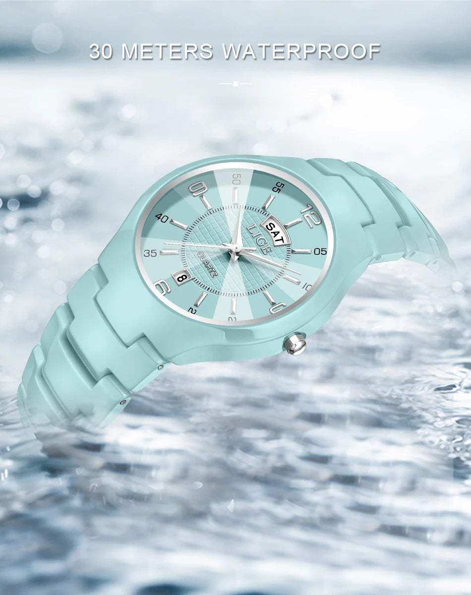 LIGE Elegant Quartz Women Watches
