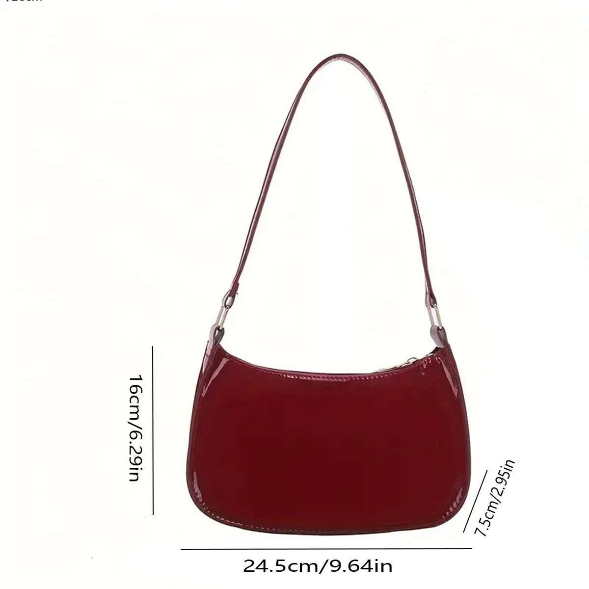 Red high-end bag for women