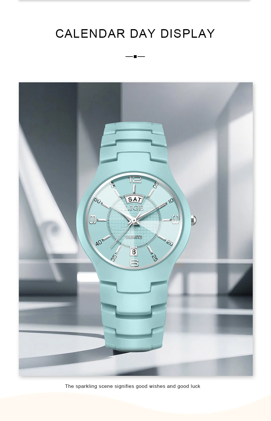 LIGE Elegant Quartz Women Watches