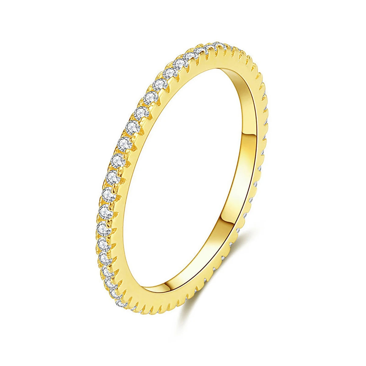 High Sparkle Silver Ring