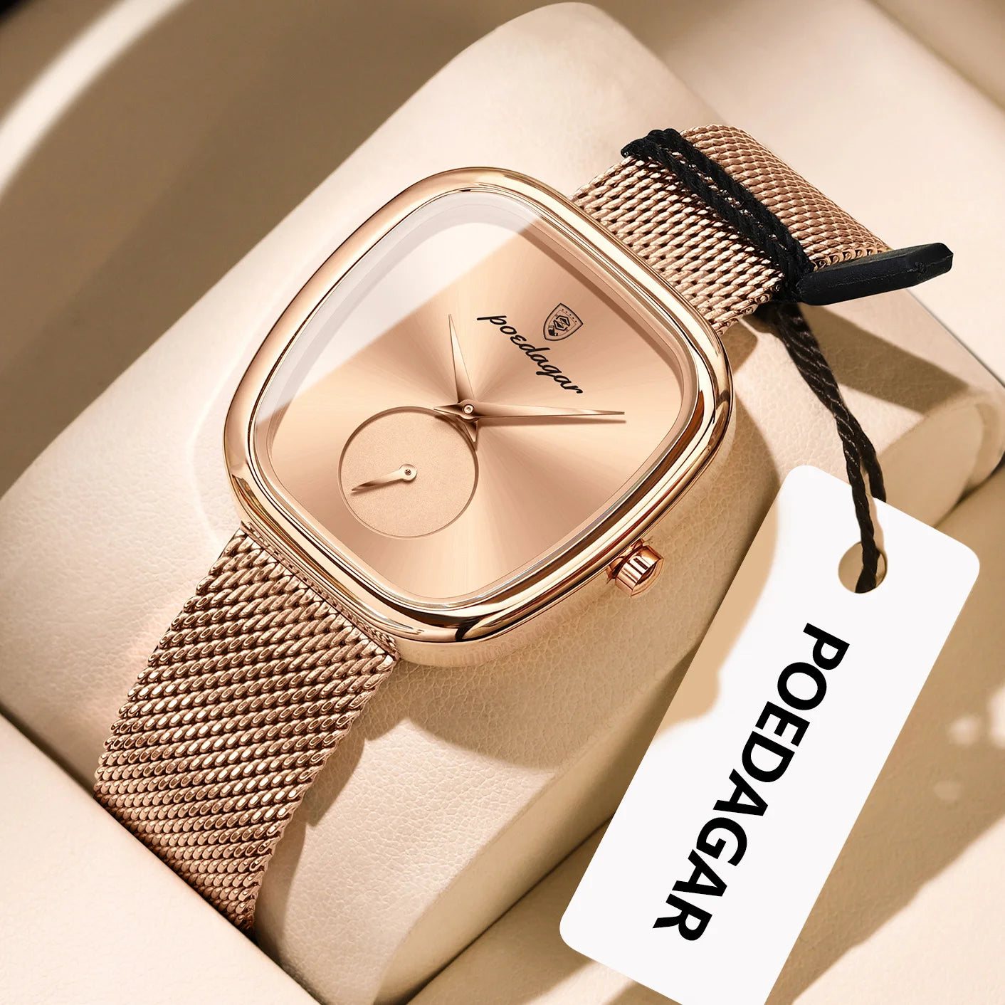 Elegant Women's Stainless Steel Watch