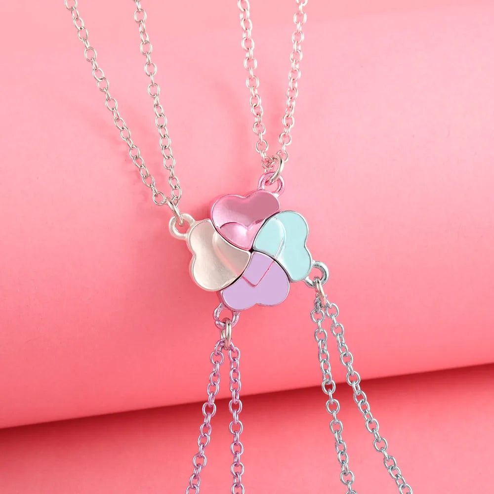 Lucky Clover Necklace Set