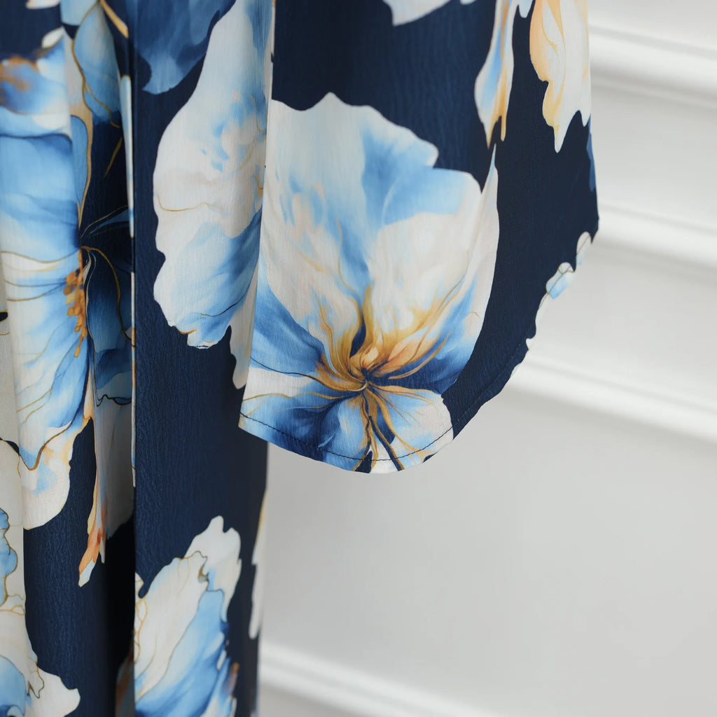 Turkish-Inspired Printed Kaftan
