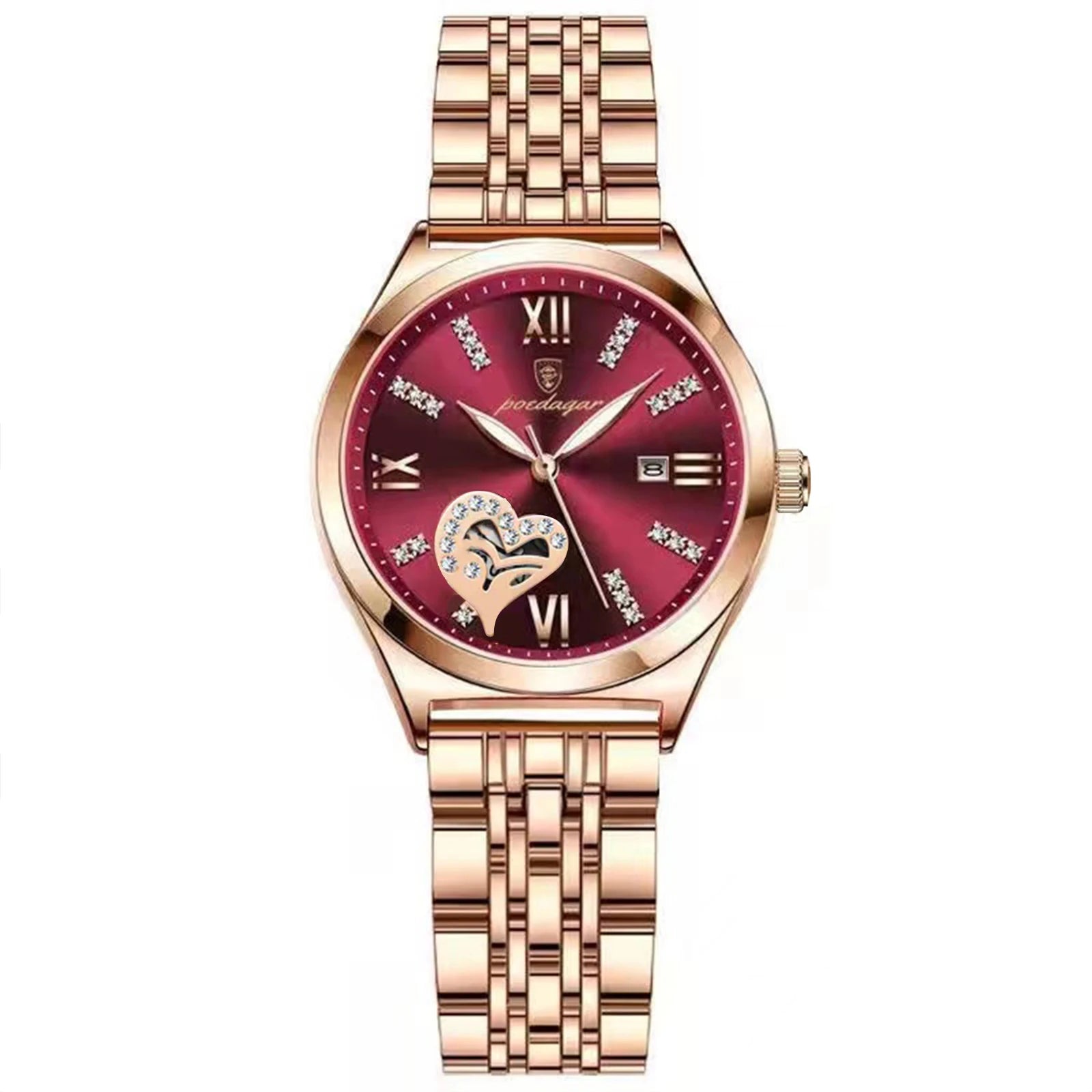 Elegant Stainless Steel Ladies Watch