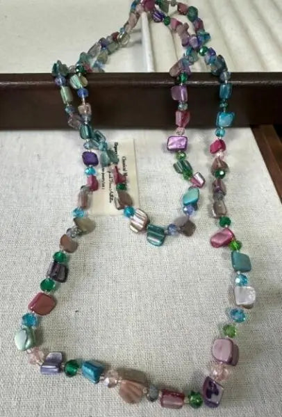 Natural Stone Layered Necklace