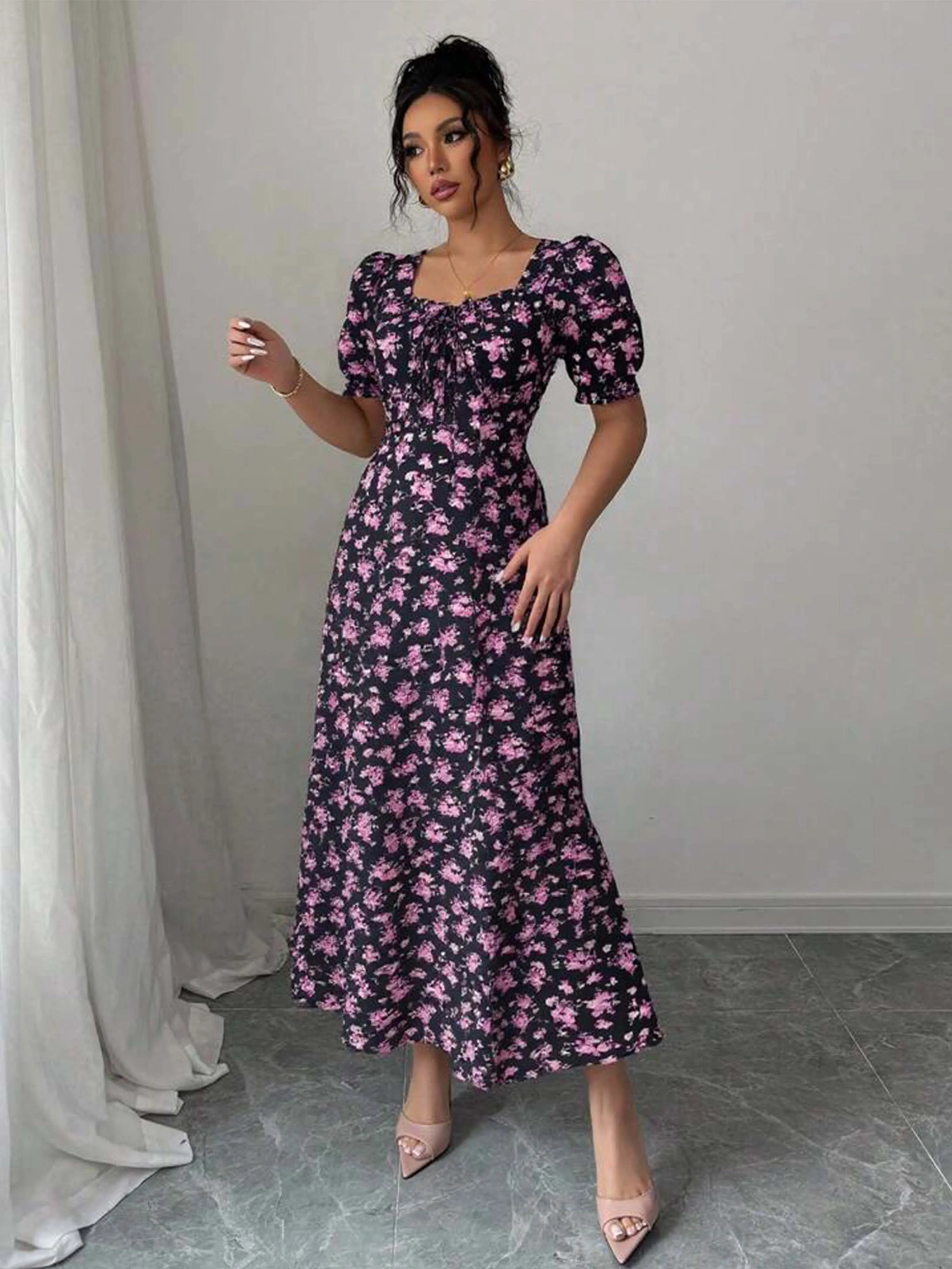 Floral Occasion Dress for Women