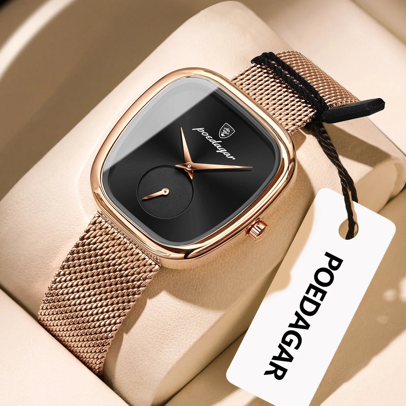Elegant Women's Stainless Steel Watch