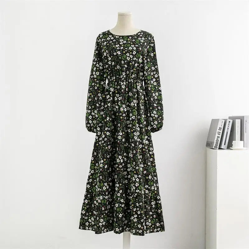 Women's Loose Fit Muslim Maxi Dress
