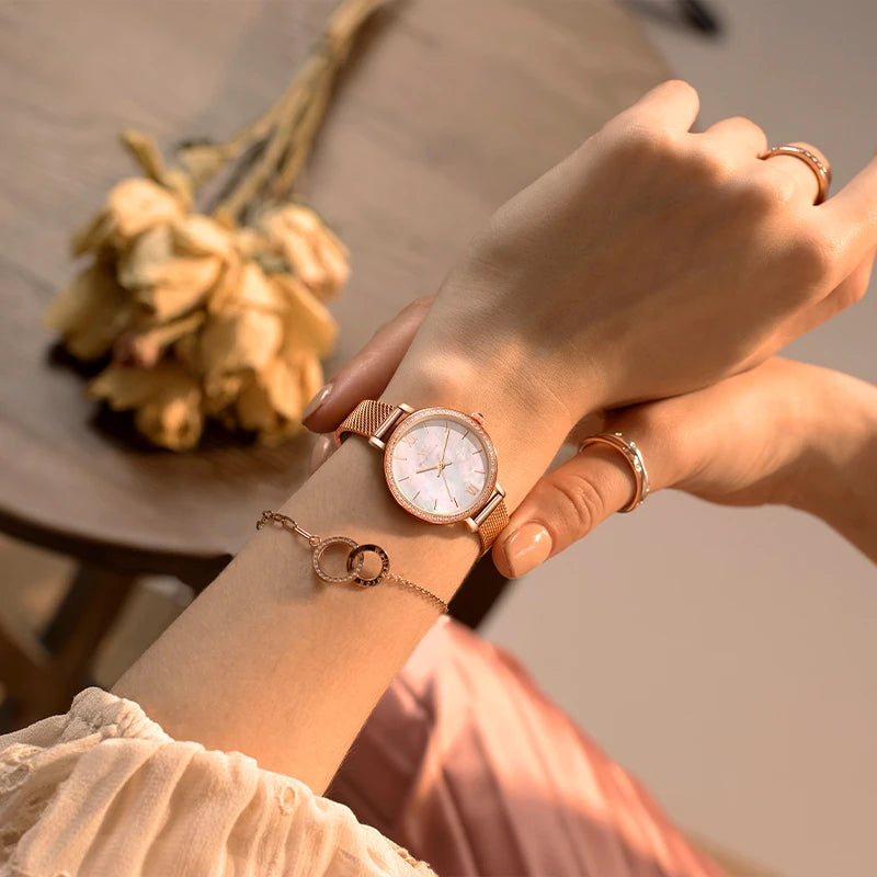Elegant Waterproof Ladies Watch