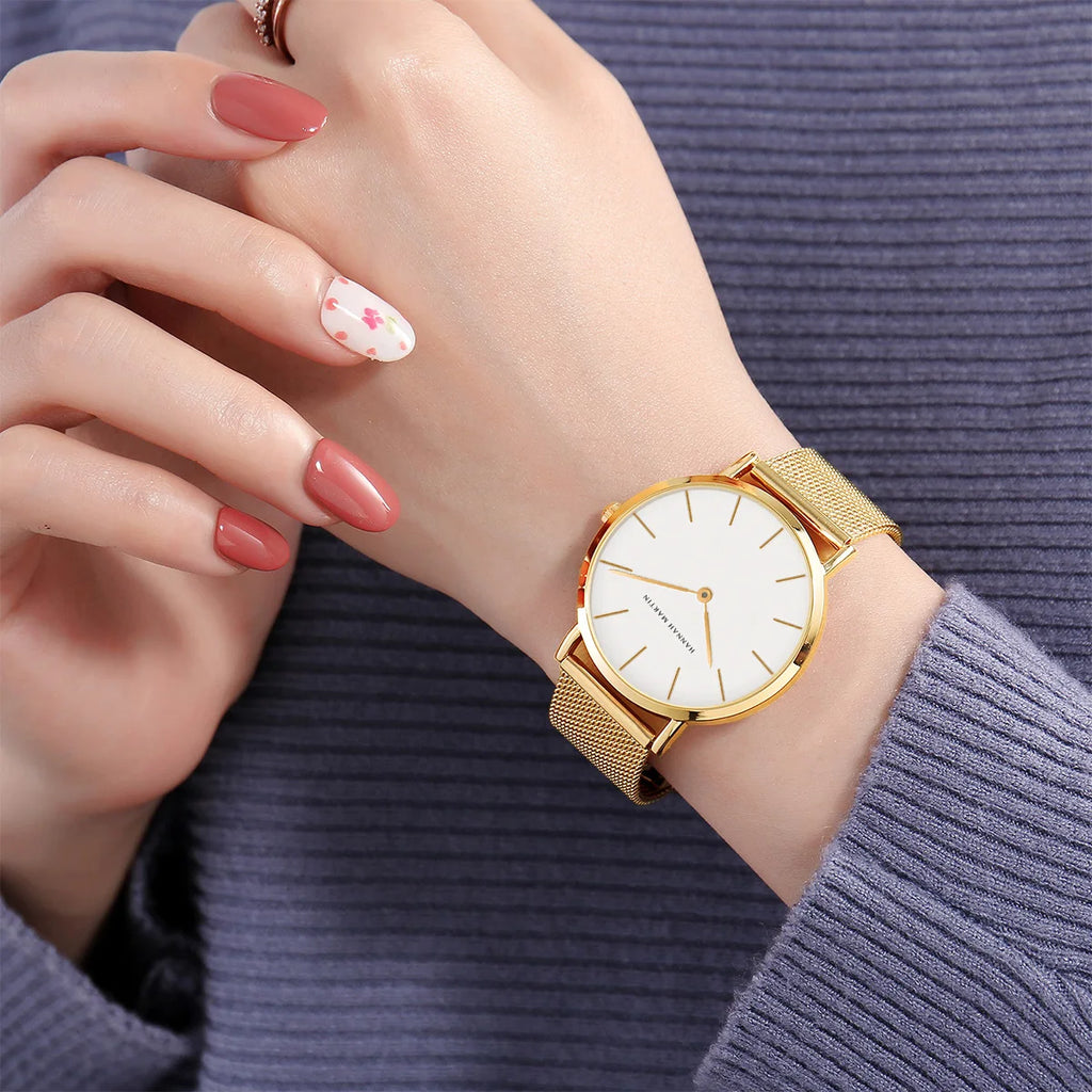 Elegant Ladies Quartz Wristwatch