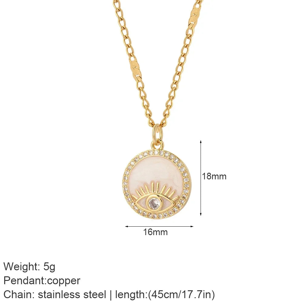 Multi-Charm Pendant Necklace