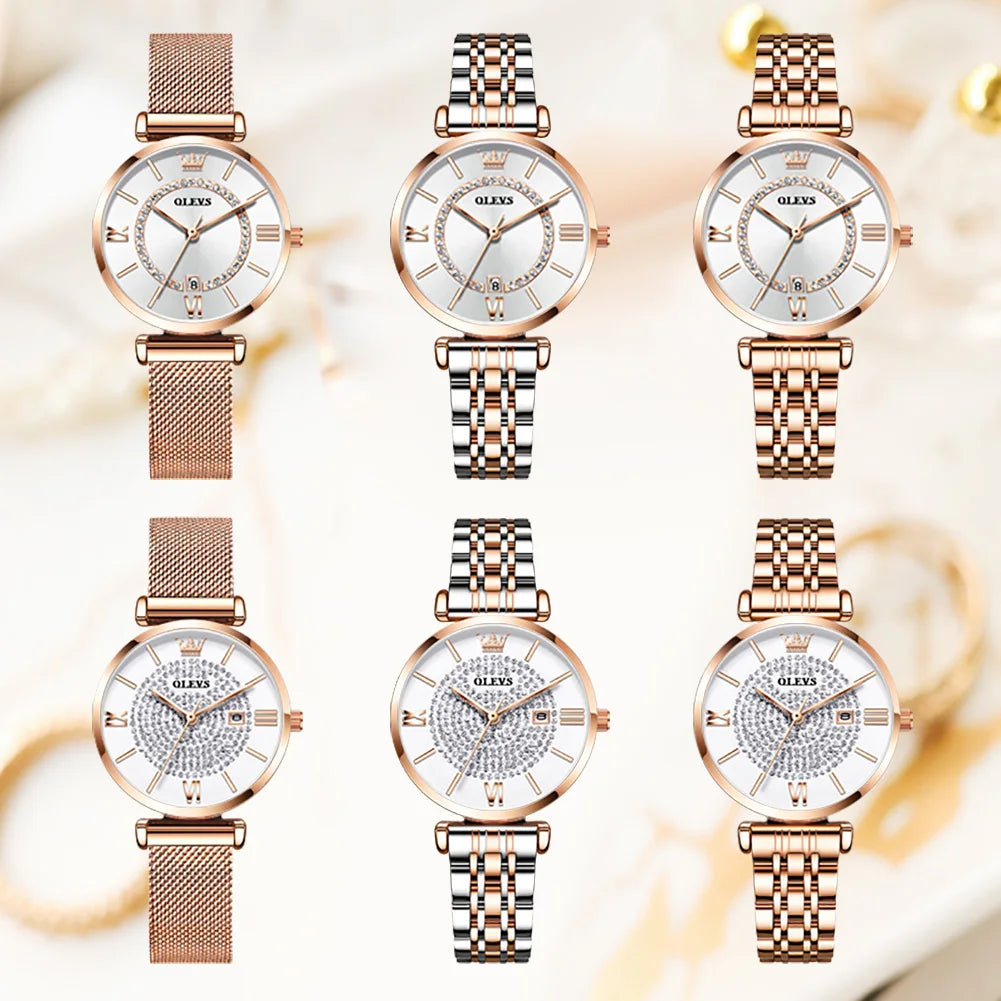 Stainless Steel Mesh Strap Watch
