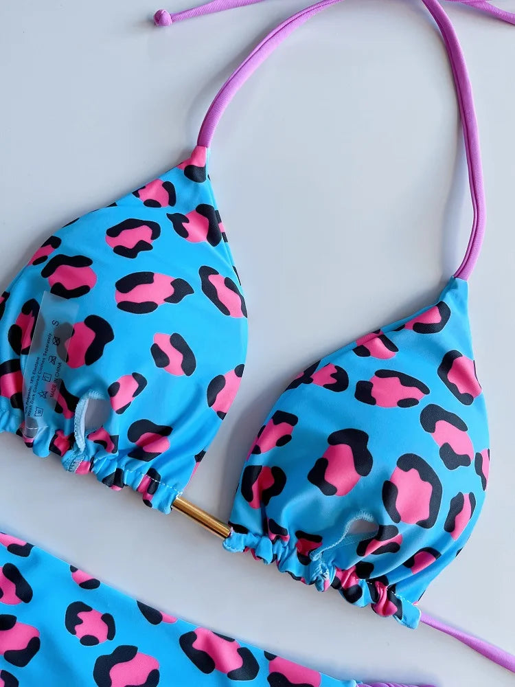 Braided Strap Bikini Set