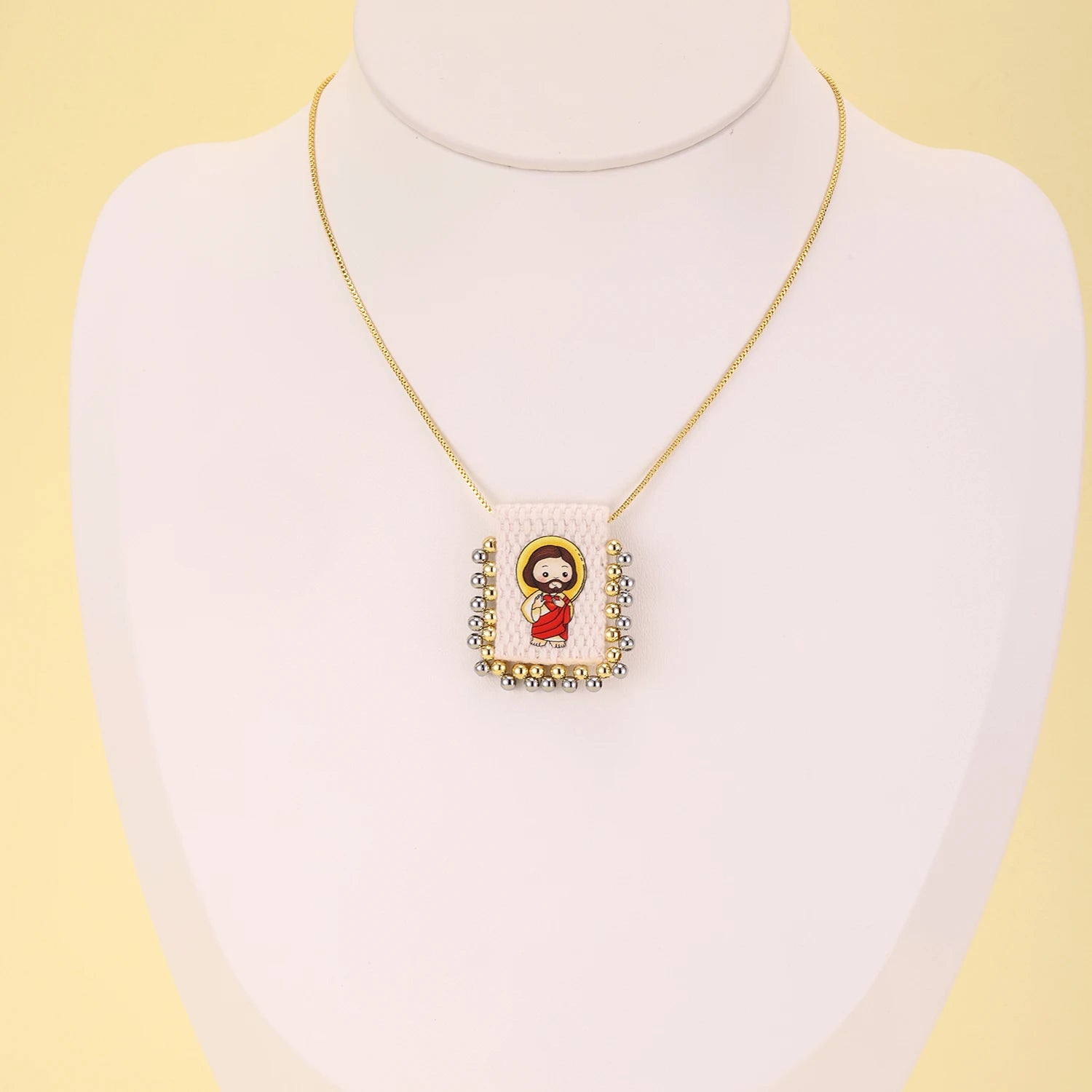 Catholic Sacred Heart Necklace
Virgin Mary Pendant Necklace