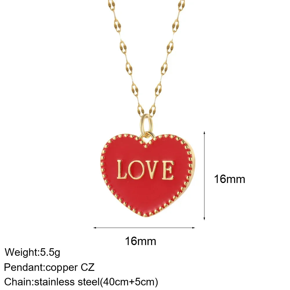 Multi-Charm Pendant Necklace