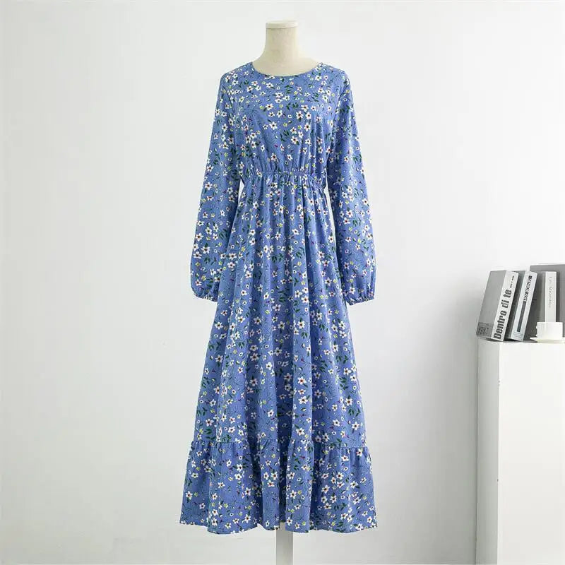 Women's Loose Fit Muslim Maxi Dress