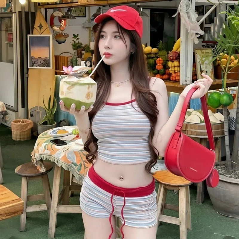 Cute Two-Piece Swimsuit