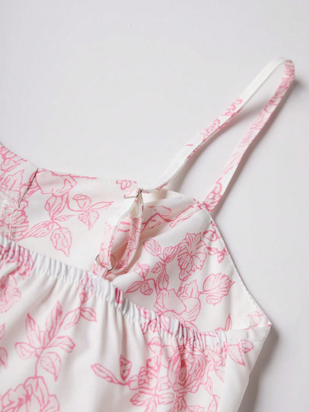 Women's Pink Floral Sundress