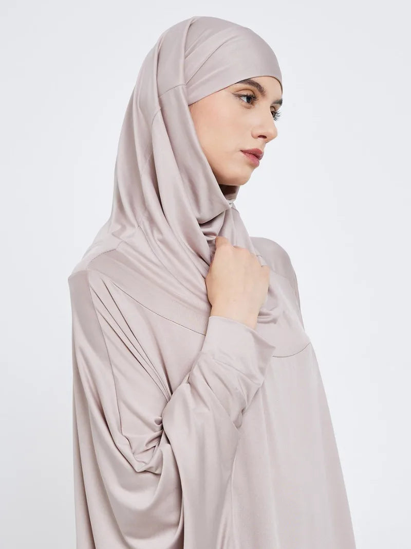 Muslim Long Sleeve Jilbab Dress