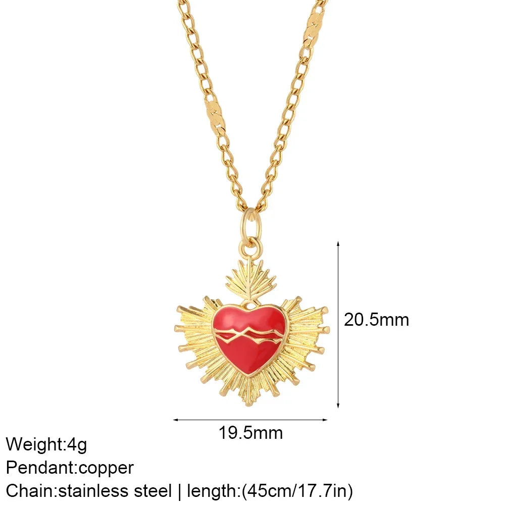 Multi-Charm Pendant Necklace