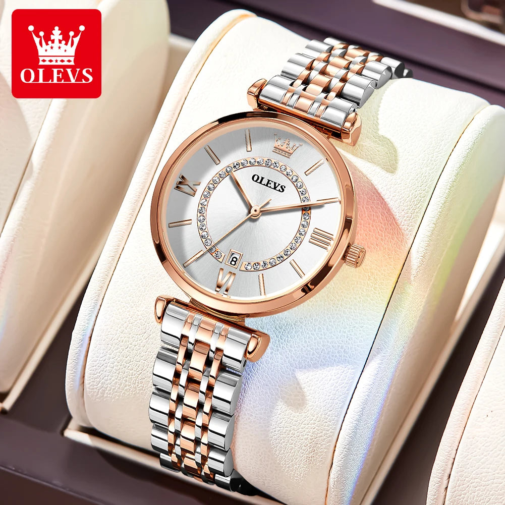 Stainless Steel Mesh Strap Watch