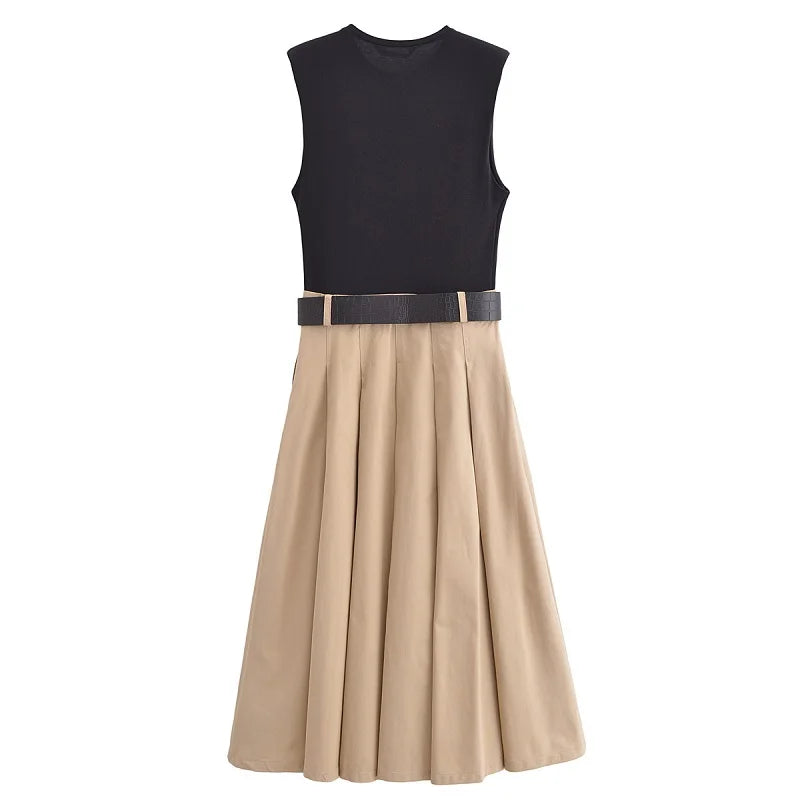 Casual Elegant Midi Dress