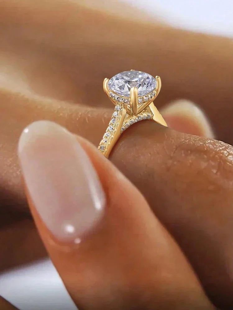 High Sparkle Silver Ring