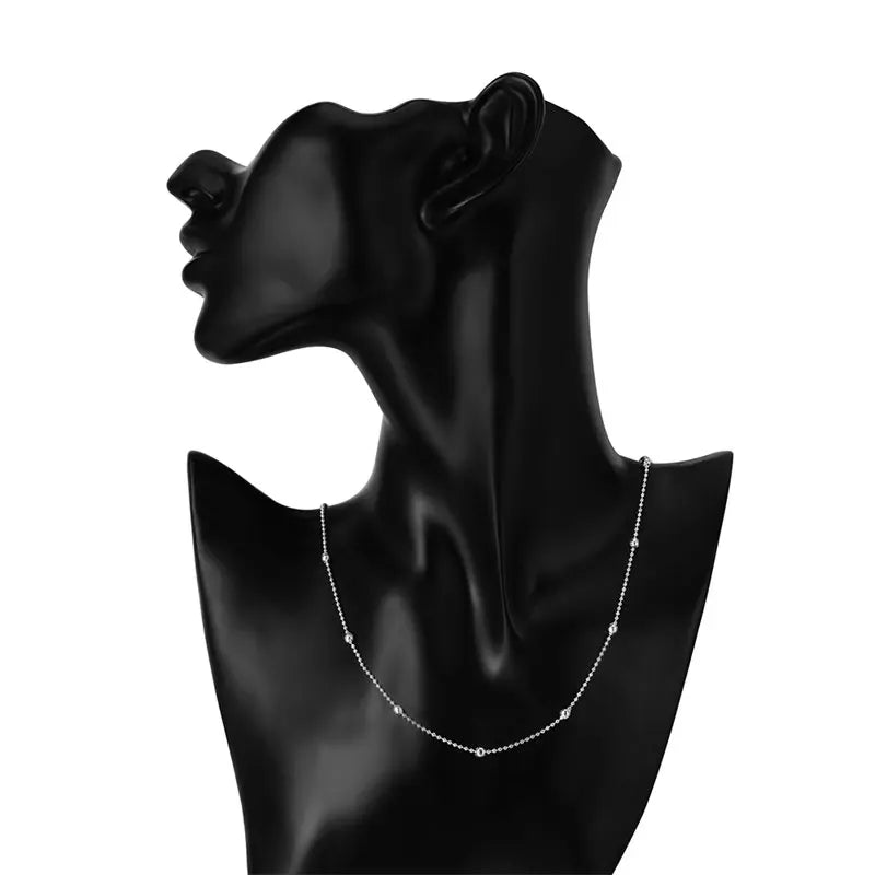 Classic Silver Bead Chain
