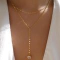 Multi-Layer Pendant Necklace Set