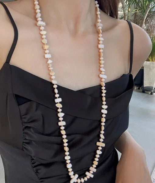 Natural Stone Layered Necklace