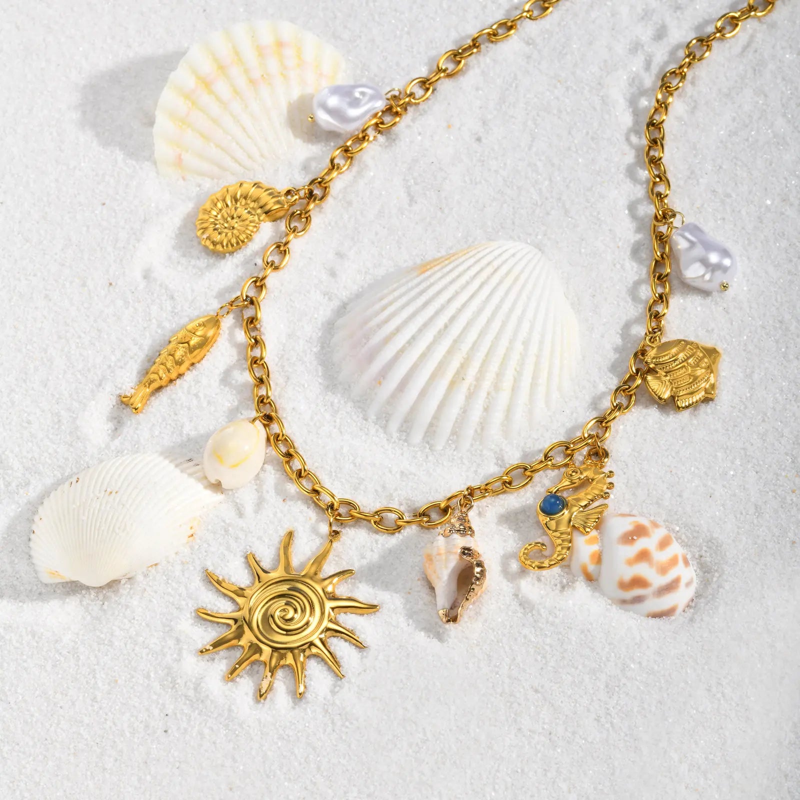 Sea Life Pendant Necklace