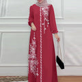 ZANZEA Vintage Floral Bohemian Maxi Dress