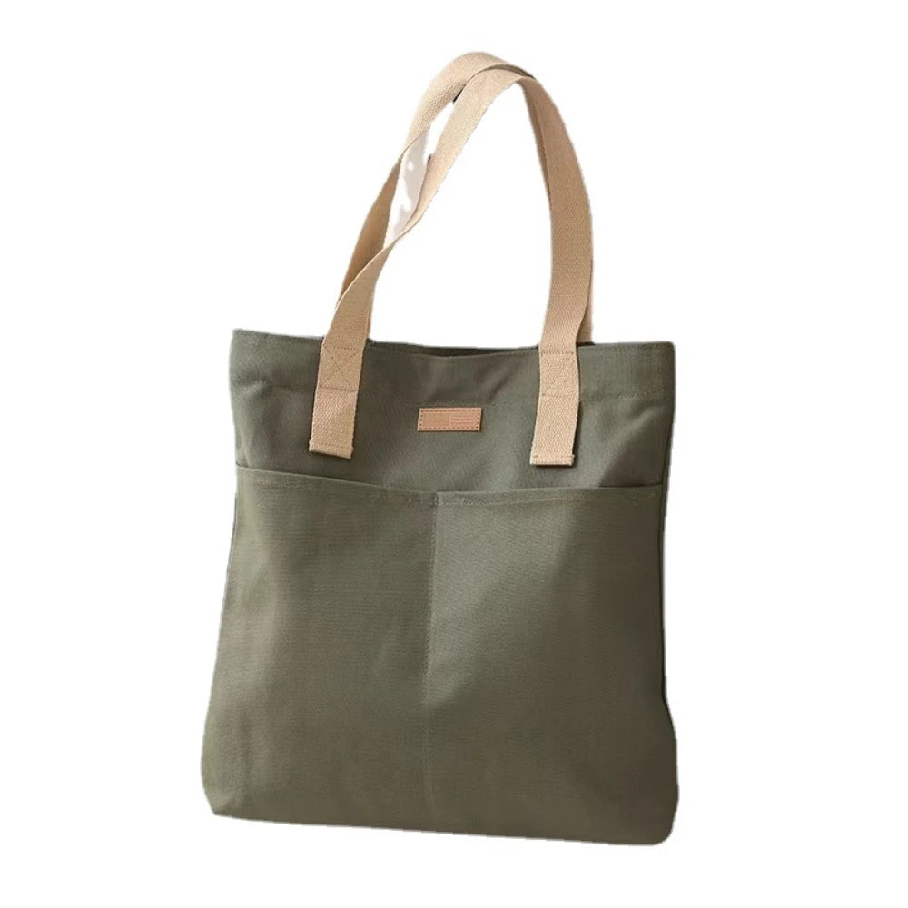 Casual Canvas Shoulder Bag