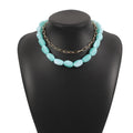 Colorful Gem Bead Necklace