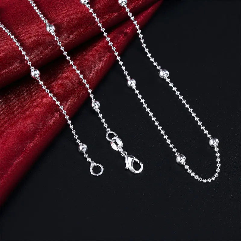 Classic Silver Bead Chain