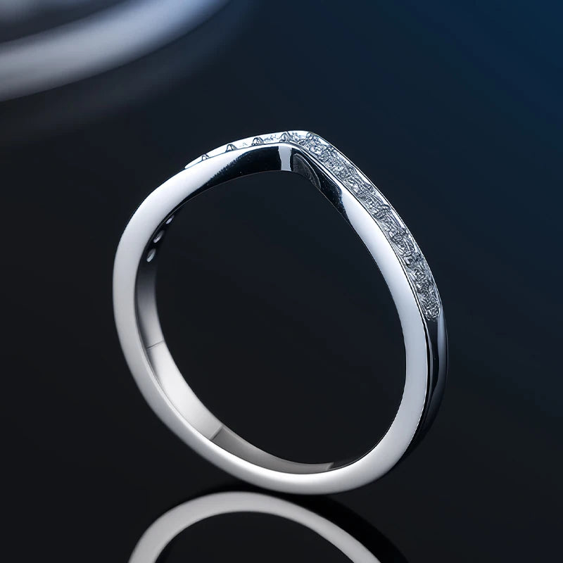 Moissanite Solitaire Ring