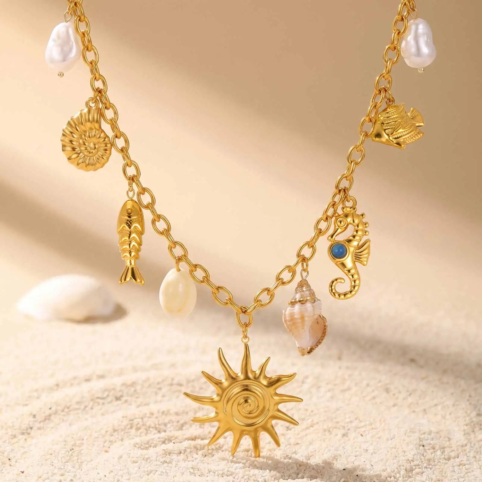 Sea Life Pendant Necklace