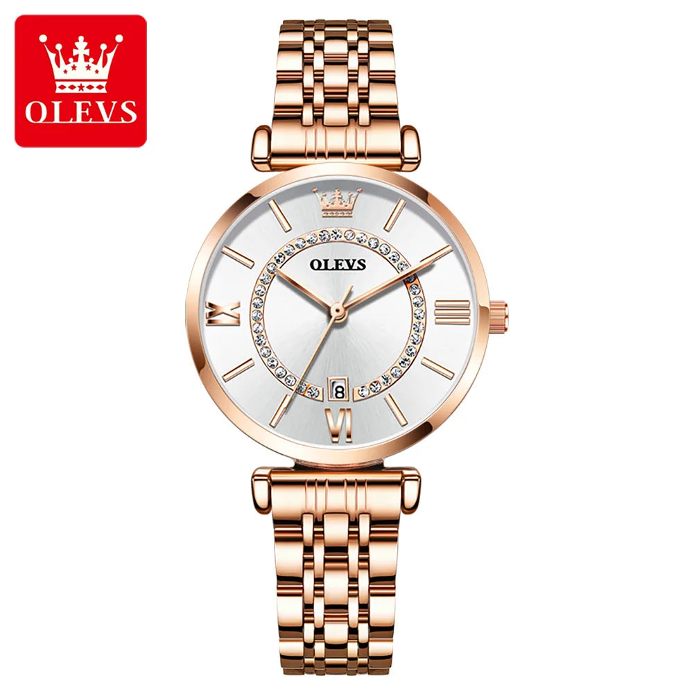 Stainless Steel Mesh Strap Watch
