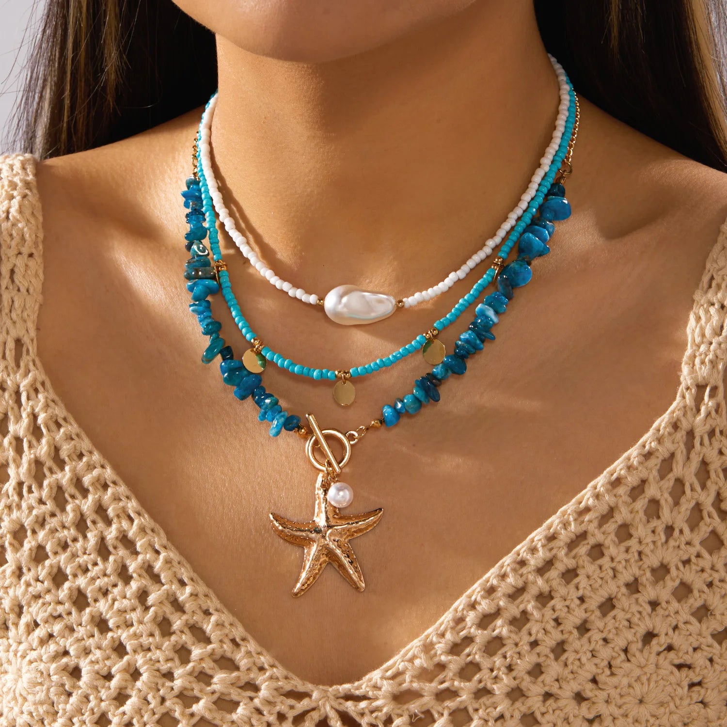 Beach Layered Necklace