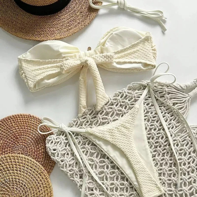 Women's Minimalist Two-Piece Swimwear