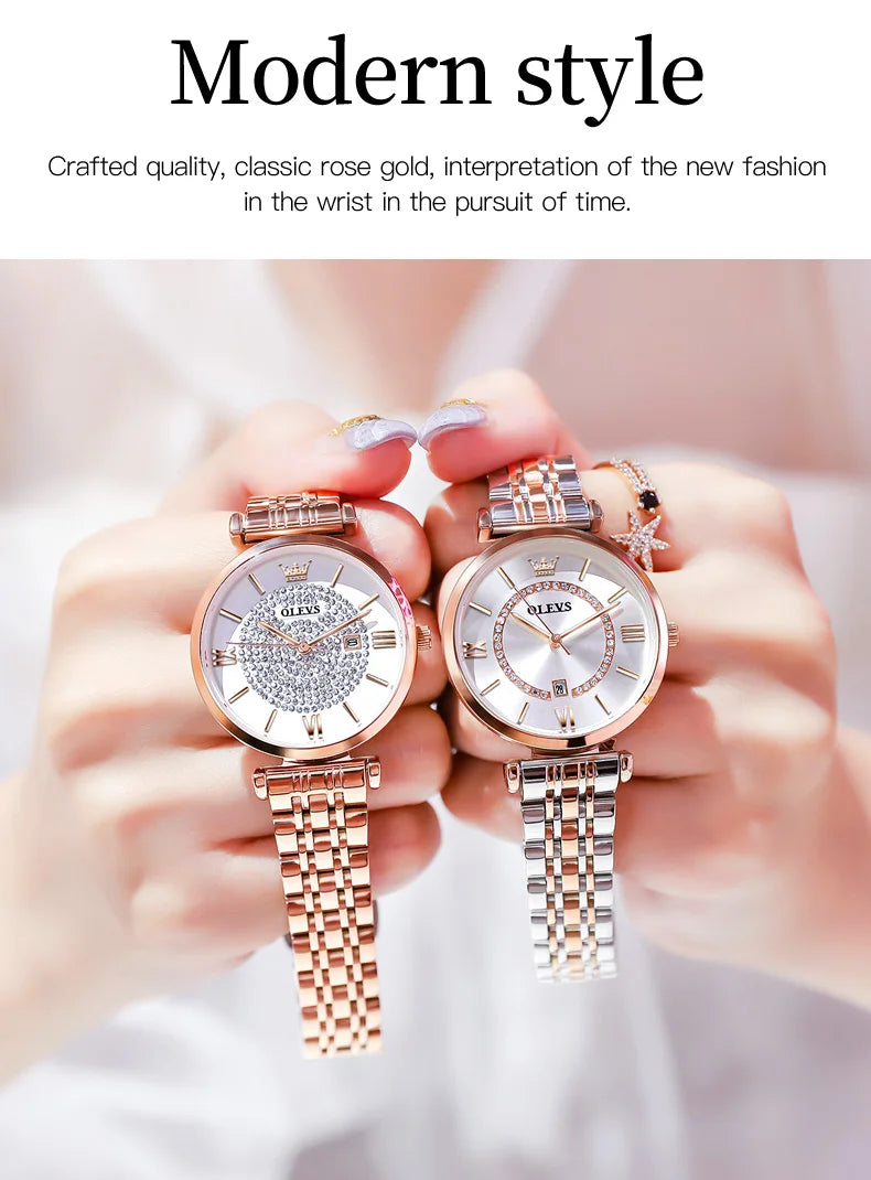 Stainless Steel Mesh Strap Watch