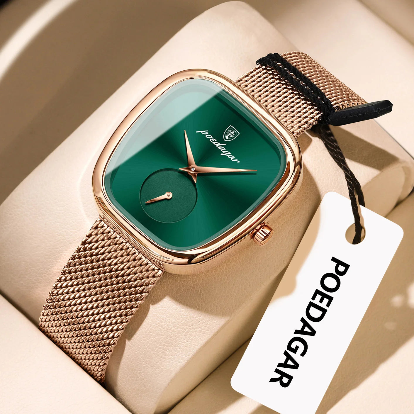 Elegant Women's Stainless Steel Watch