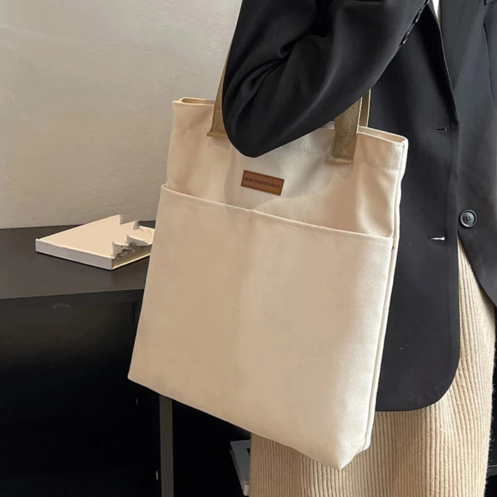 Casual Canvas Shoulder Bag