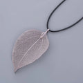 Nature-Inspired Leaf Necklace
